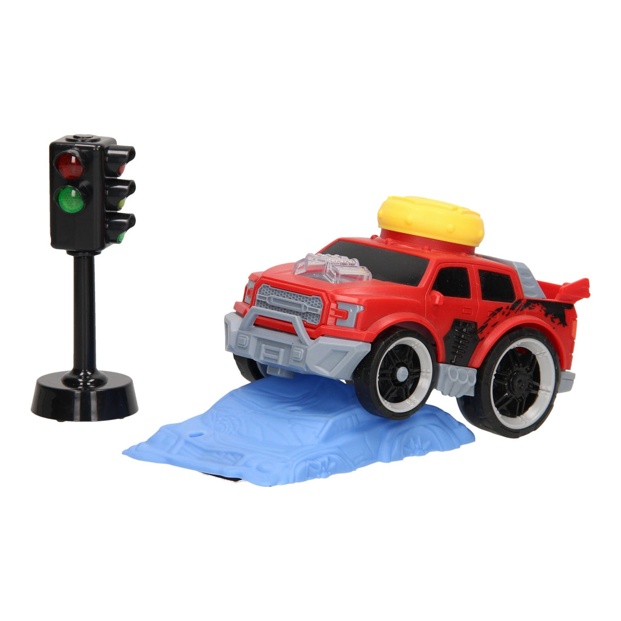 Crash Stunt Auto Set - Red