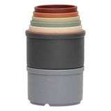 Lobbes stapelbekers pastel, 8dlg.