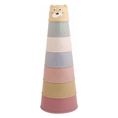 Stapelbecher Pastell, 6 Stk.