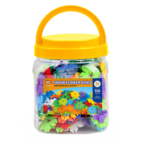 Baublumen in Aufbewahrungsbox, 150 Stück.