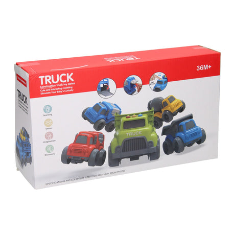 Transporter-Arbeitsfahrzeuge mit Sound - blau