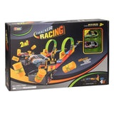 Duel Launch Set Loopings Racing Track