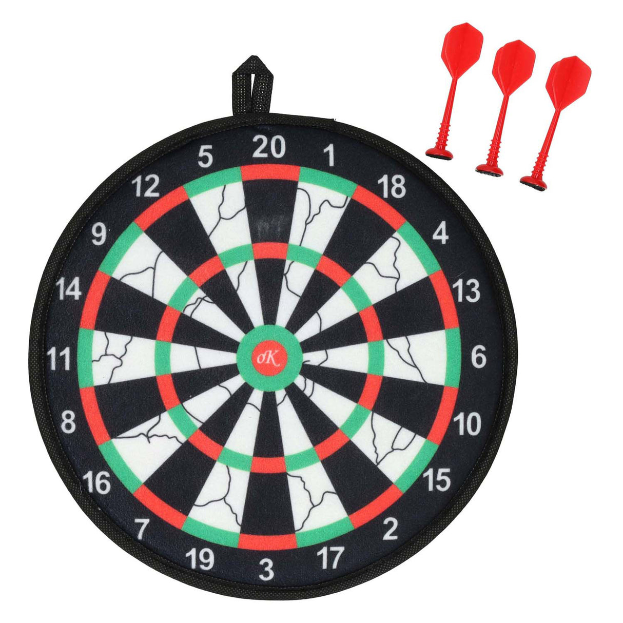 Dartscheiben-Klettverschluss