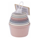 Wasserfallbecher Pastell, 8 Stk.