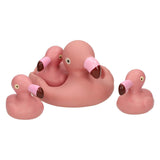 Badetiere Flamingofamilie, 4-tlg