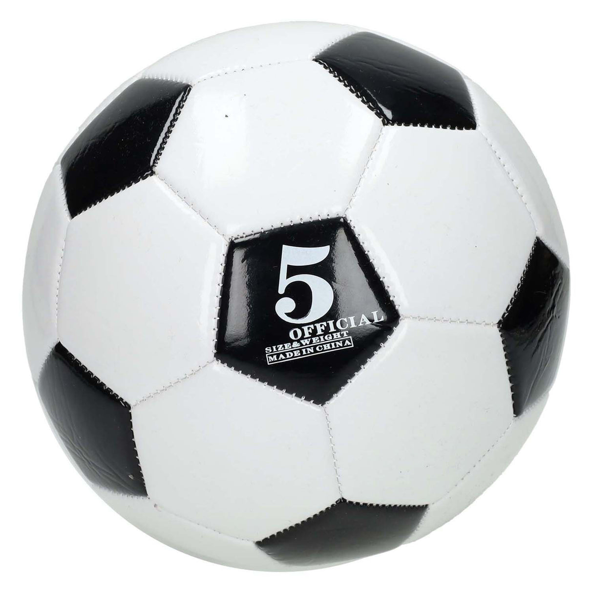Fußball schwarz und weiß