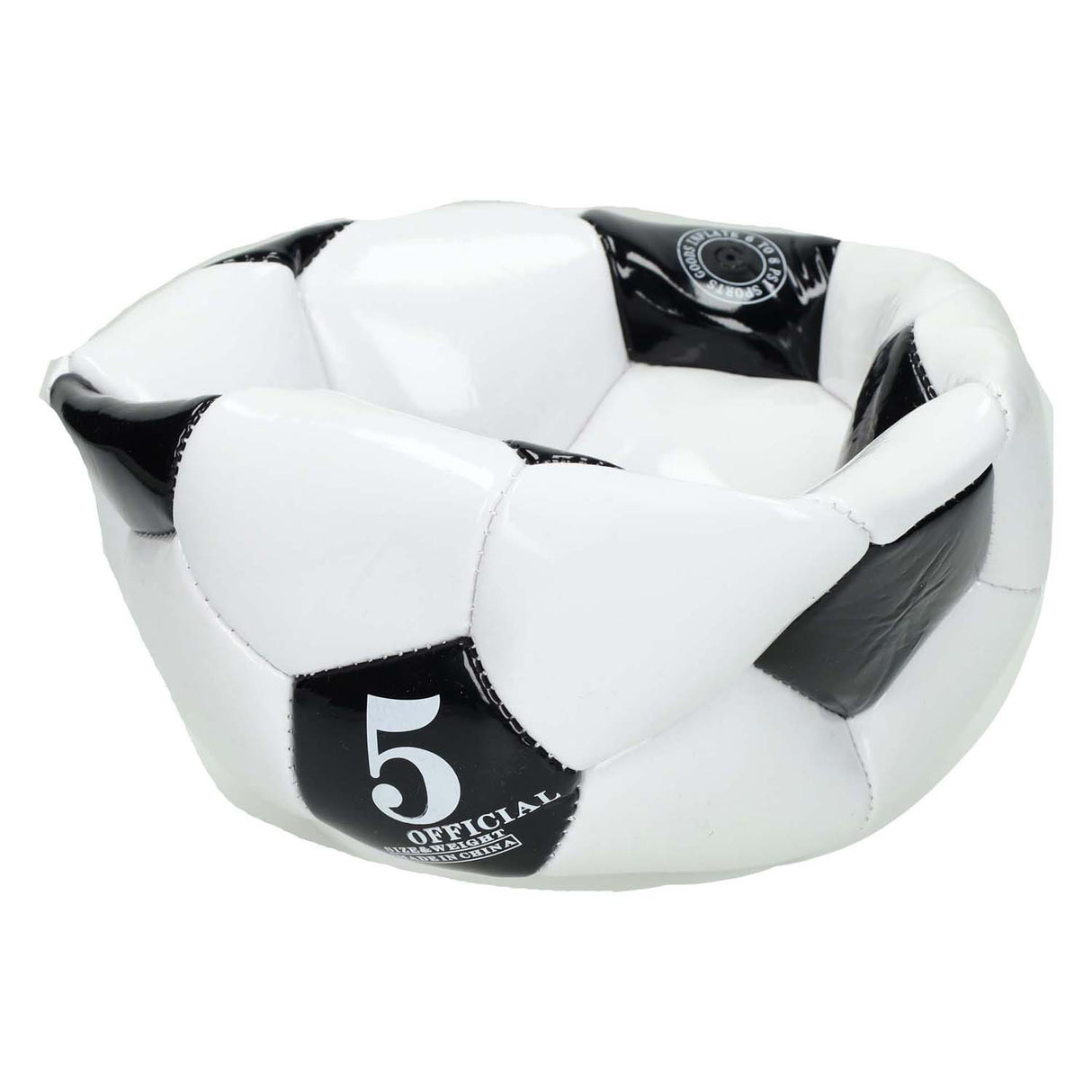 Fußball schwarz und weiß