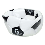 Fußball schwarz und weiß