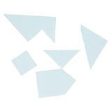 Schaumstoff-Tangram-Puzzles, 4-tlg.