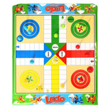 Snakes Ludo Brettspiel doppelseitig