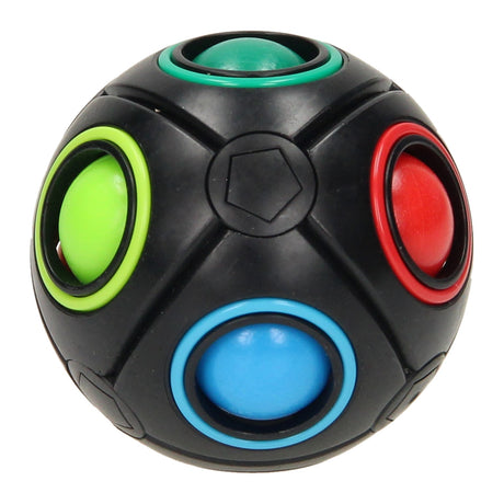 Magischer Puzzleball schwarz