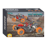 Metalen constructieset 2in1 pull back, 147dlg.