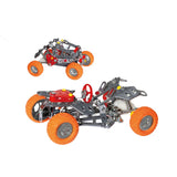 Metalen constructieset 2in1 pull back, 147dlg.