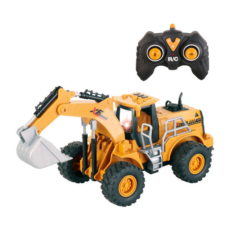 RC control construction excavator