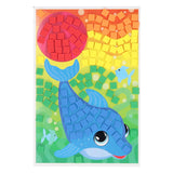 Einen Mosaikdelfin herstellen