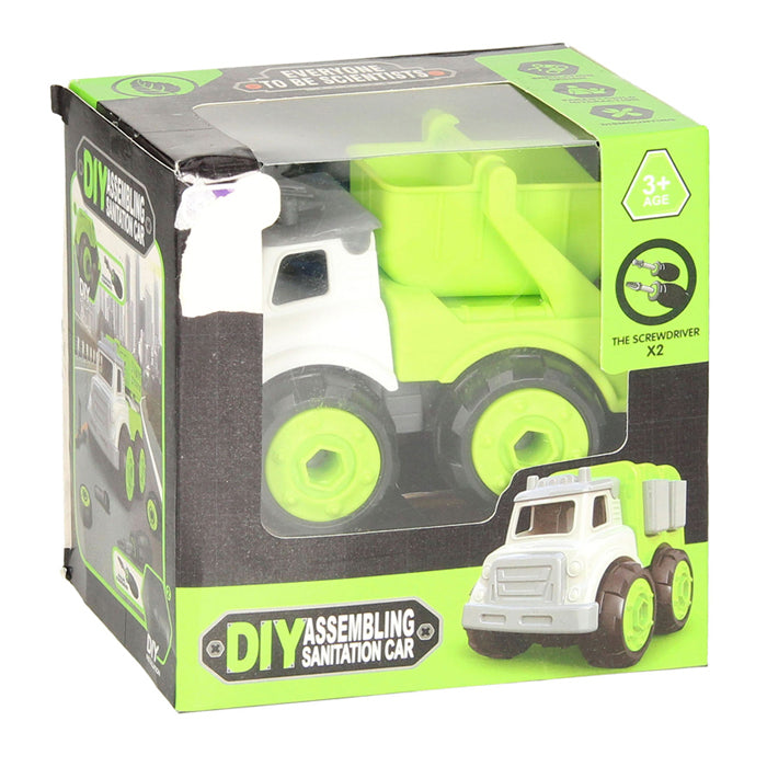 Tilt truck with screwable wheels - Green