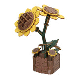 Lobbes Spielzeug z. B. Lobbes Holzbausatz Sonnenblumen 3D - Kreativspielzeug 121-tlg.