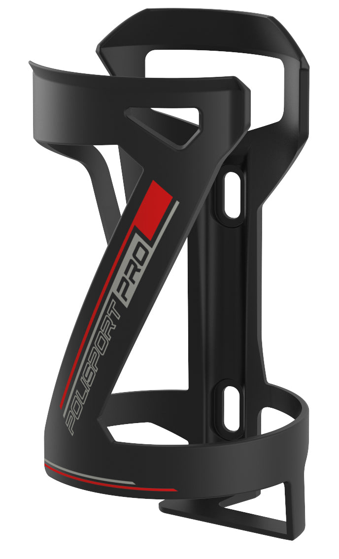 PoliSport Bidoneholder Side Cage Black Red