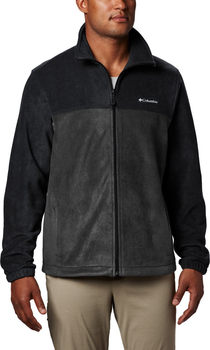 Columbia Steens Mountain™ Full Zip 2.0 Fleecejacke Herren – Fleecejacke mit durchgehendem Reißverschluss – Fleeceweste – Schwarz – Größe XL
