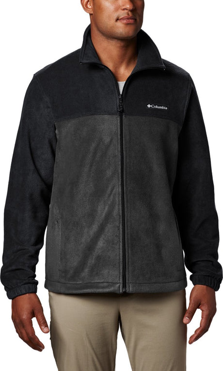 Columbia Steens Mountain™ Full Zip 2.0 Fleecejacke Herren – Fleecejacke mit durchgehendem Reißverschluss – Fleeceweste – Schwarz – Größe M