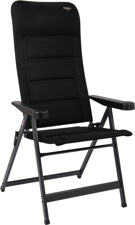 Crespo - Liegestuhl - L - AP 240 - Air-Deluxe - Schwarz