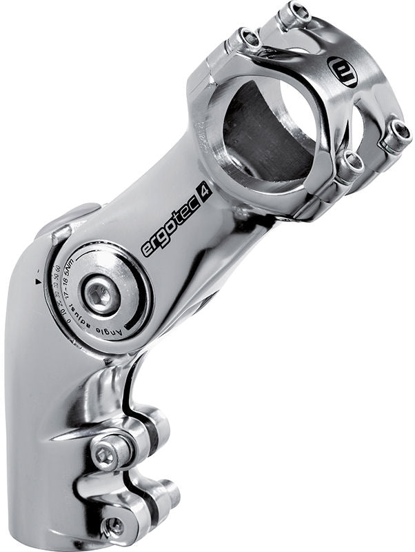 Ergotec stem octopus ahead 50 adjustable Ø28.6 90 31.8 mm silver