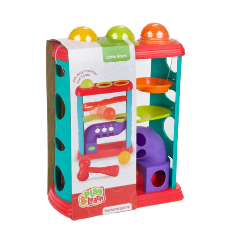 Toi-toys Little Stars Hammerbankturm mit 3 Bällen