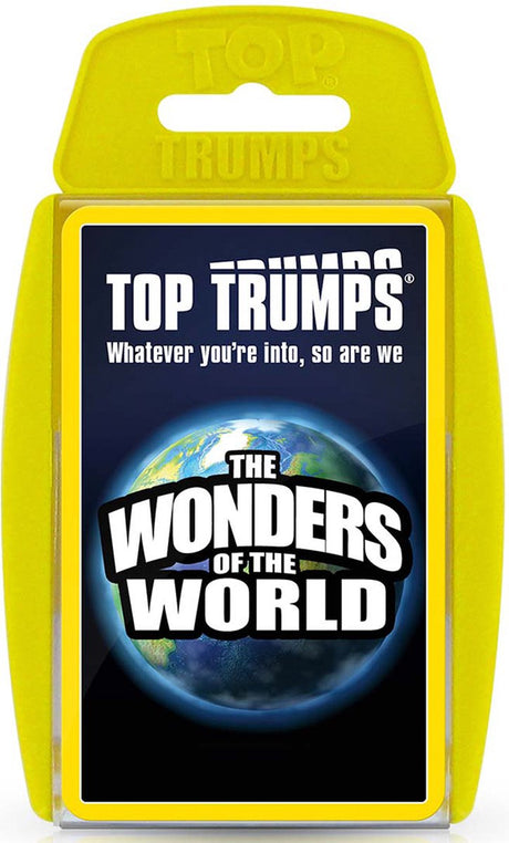 Gewinnzüge: Wunder der Welt – Spielkarten – Top-Trümpfe (englisch)