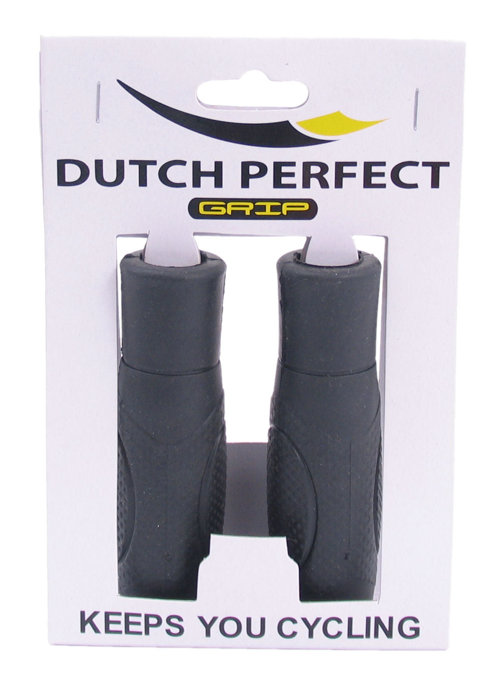 Dutchperfect Sturdy Gummifahrradgriff, 80 cm, schwarz