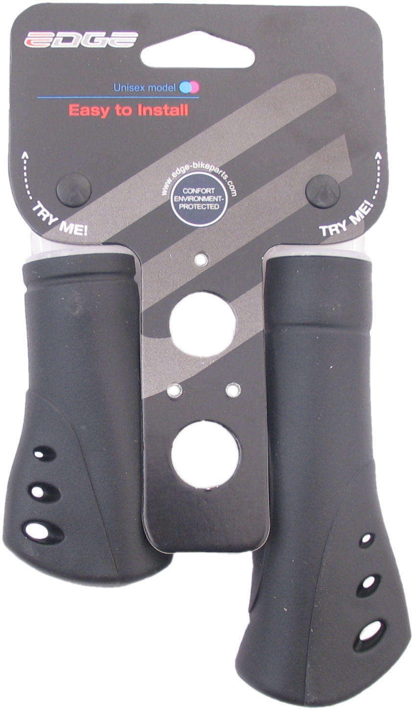 The Edge Ergo Venti Handle - 22mm - gomma - 125 + 92 mm - 119g - nero