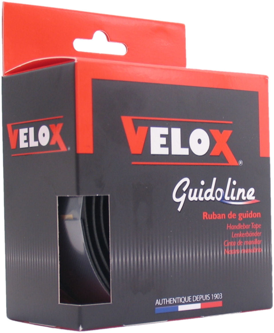 Cadeau de contrôle Velox Guidoline Supergrip Ø3.5x3.0 mm 210cm noir