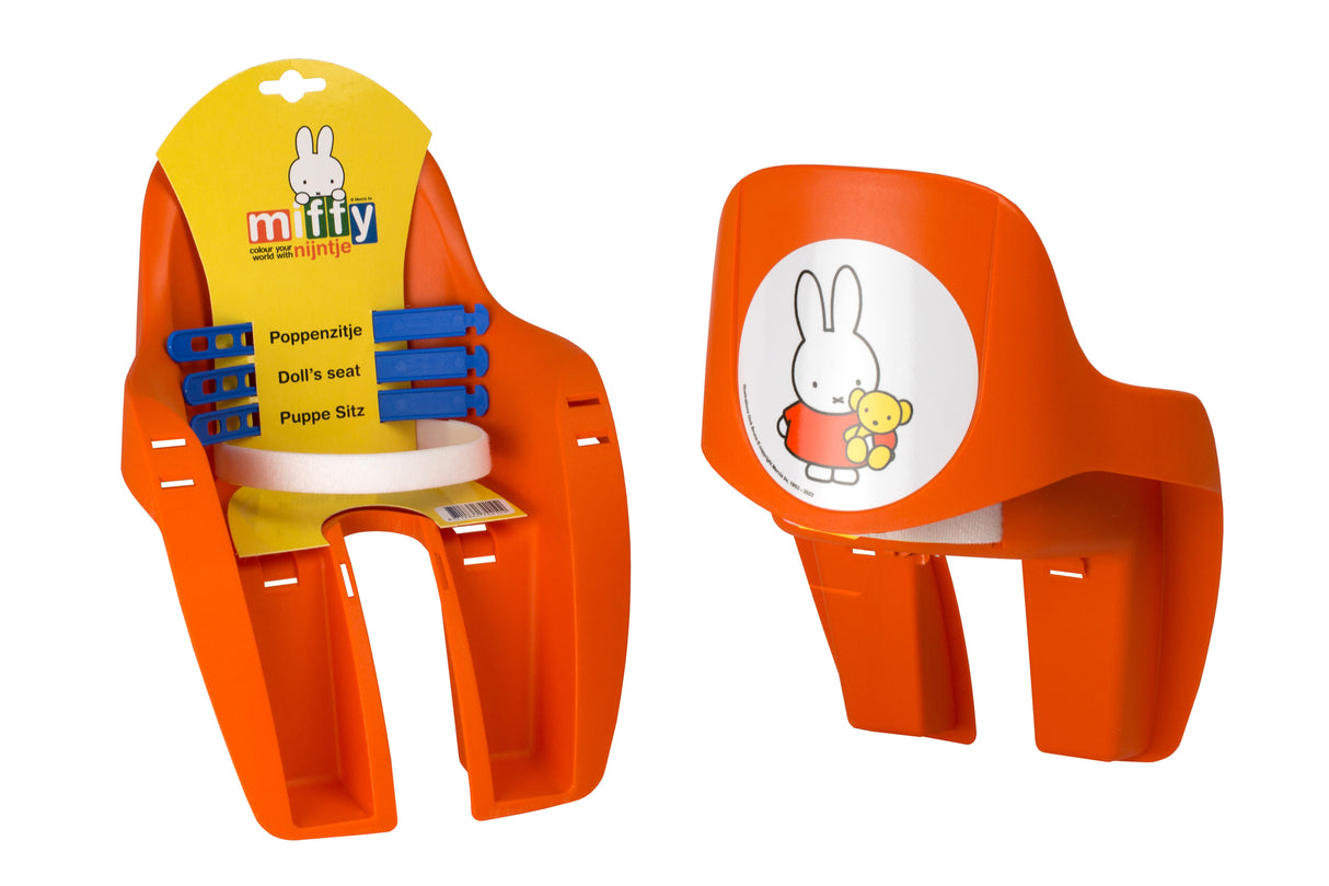 Asiento de la muñeca de Wedek Miffy oranje