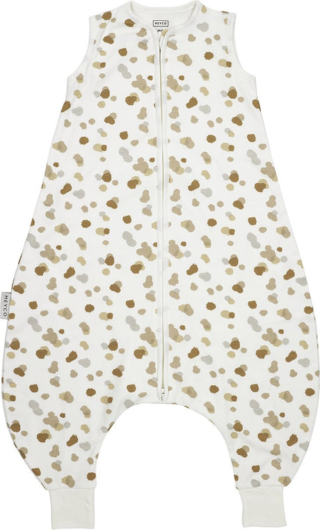 Meyco Babyflecken Baby-Sommerschlafoverall-Pullover – Sand – 80 cm – 0,5 Tog