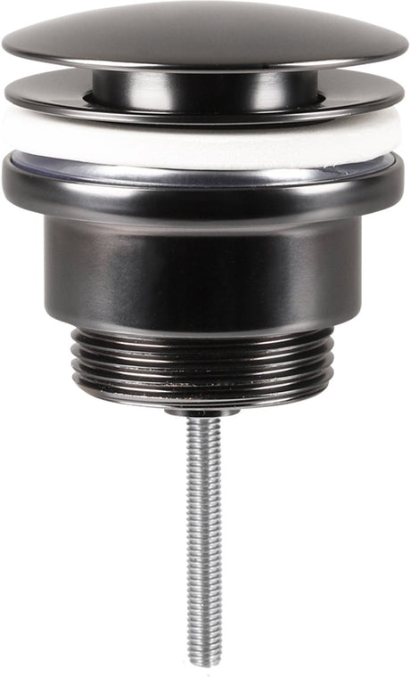 Differnz design afvoerplug gun metal