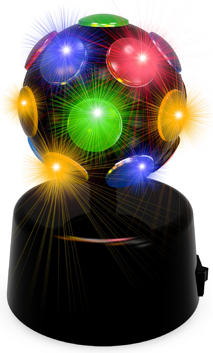 Party-Funlights – Disco-Lampe – mehrfarbiges Partylicht – batteriebetrieben – USB-betrieben – drehbar