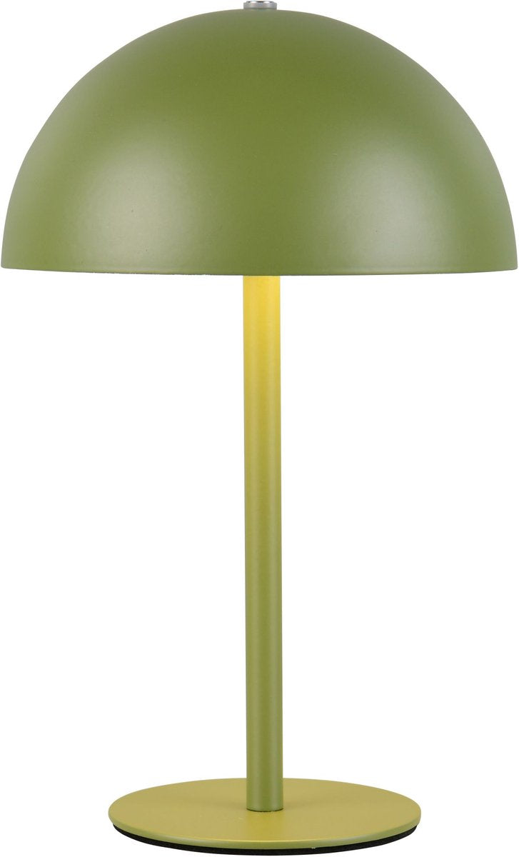 Rl lebe deine Lichtrealität Munoz - Tischlampe - grün - inkl. 1x SMD 1,3 W - 4-Stufen-Touch - USB-Anschluss - wiederaufladbar - kabellos