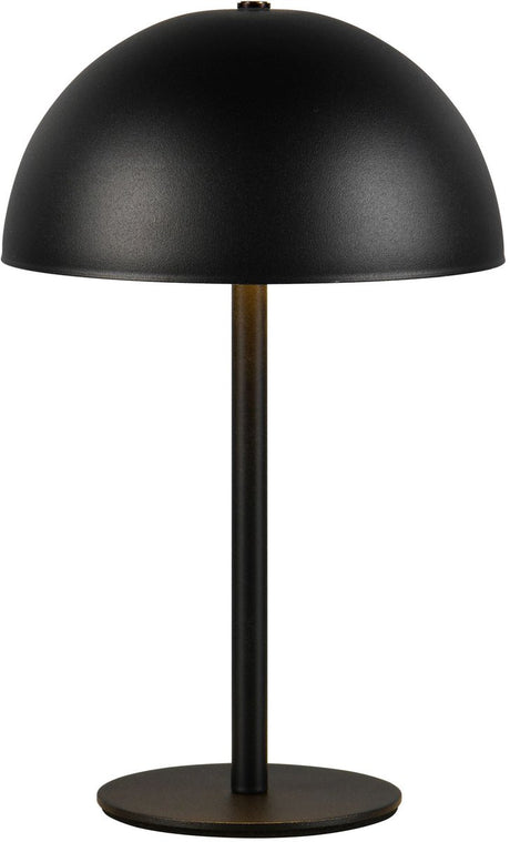 Rl lebe dein Licht Reality Munoz - Tischleuchte - Schwarz matt - inkl. 1x SMD 1,3 W - 4-Stufen-Touch - USB-Anschluss - wiederaufladbar - kabellos