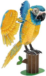 Kubisches lustiges 3D-Puzzle National Geographic Ara, 94 Teile.