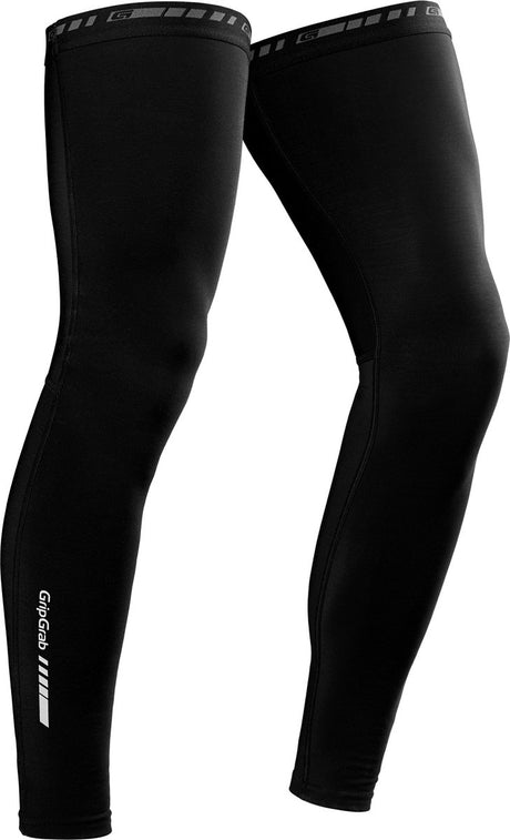 Gripgrab – klassische Thermo-Beinlinge Winter-Fahrrad-Beinlinge Rad-Beinlinge – Schwarz – Unisex – Größe L