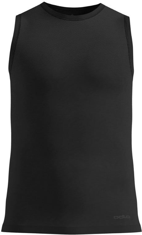 Odlo Performance X-Light Base Layer Singlet mit Rundhalsausschnitt – Herren – Schwarz – S