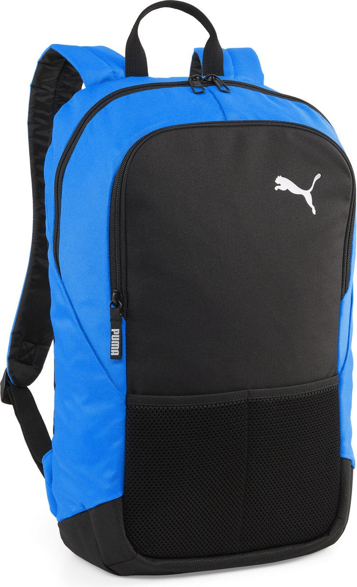 Puma teamgoal backpack unisex rugtas - electric blue lemonade- black
