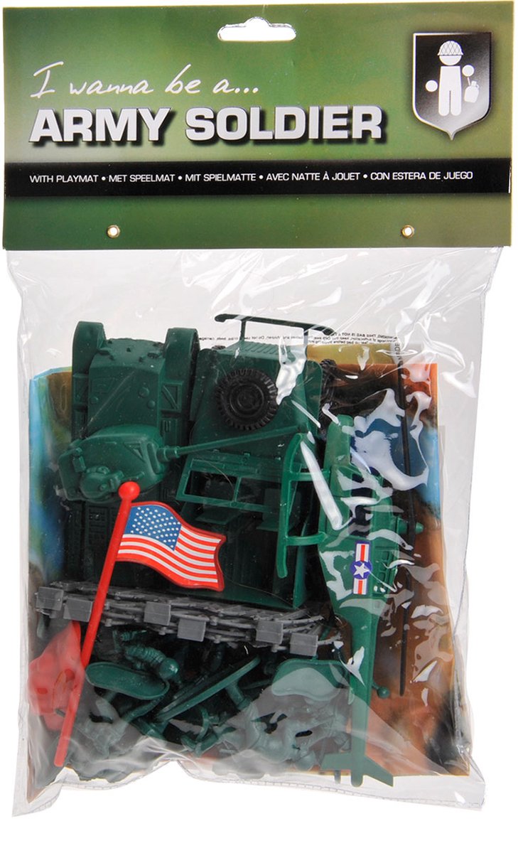 Johntoy Army Forces-Spielset mit Spielmatte