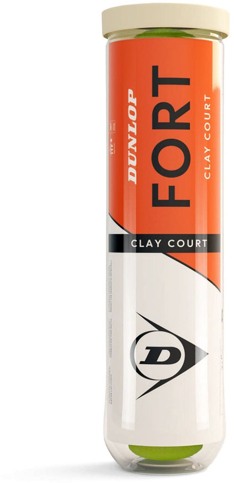 Dunlop – Fort Sandplatz – 4 Kappen – Tennisbälle – Gelb