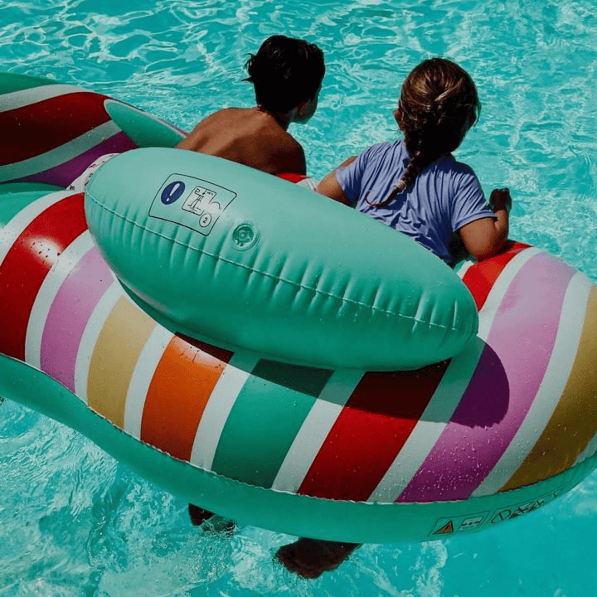 Farbrausch | mehrfarbiges Schwimmbad ø 190 cm