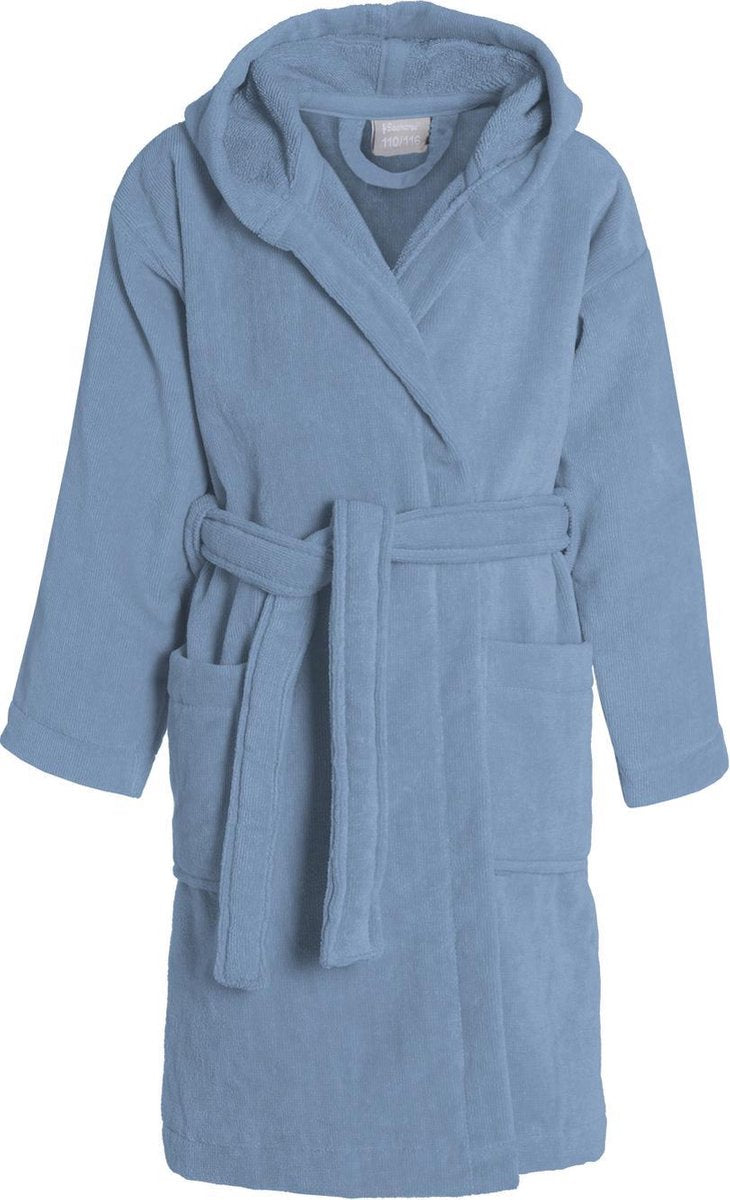 Seahorse - pure - kinderbadjas - denim - 134 140