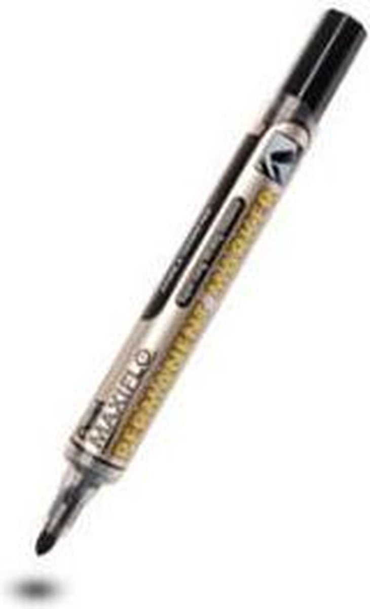Pentel Filzstift NLF50 Maxiflo rund 1,5-3 mm schwarz