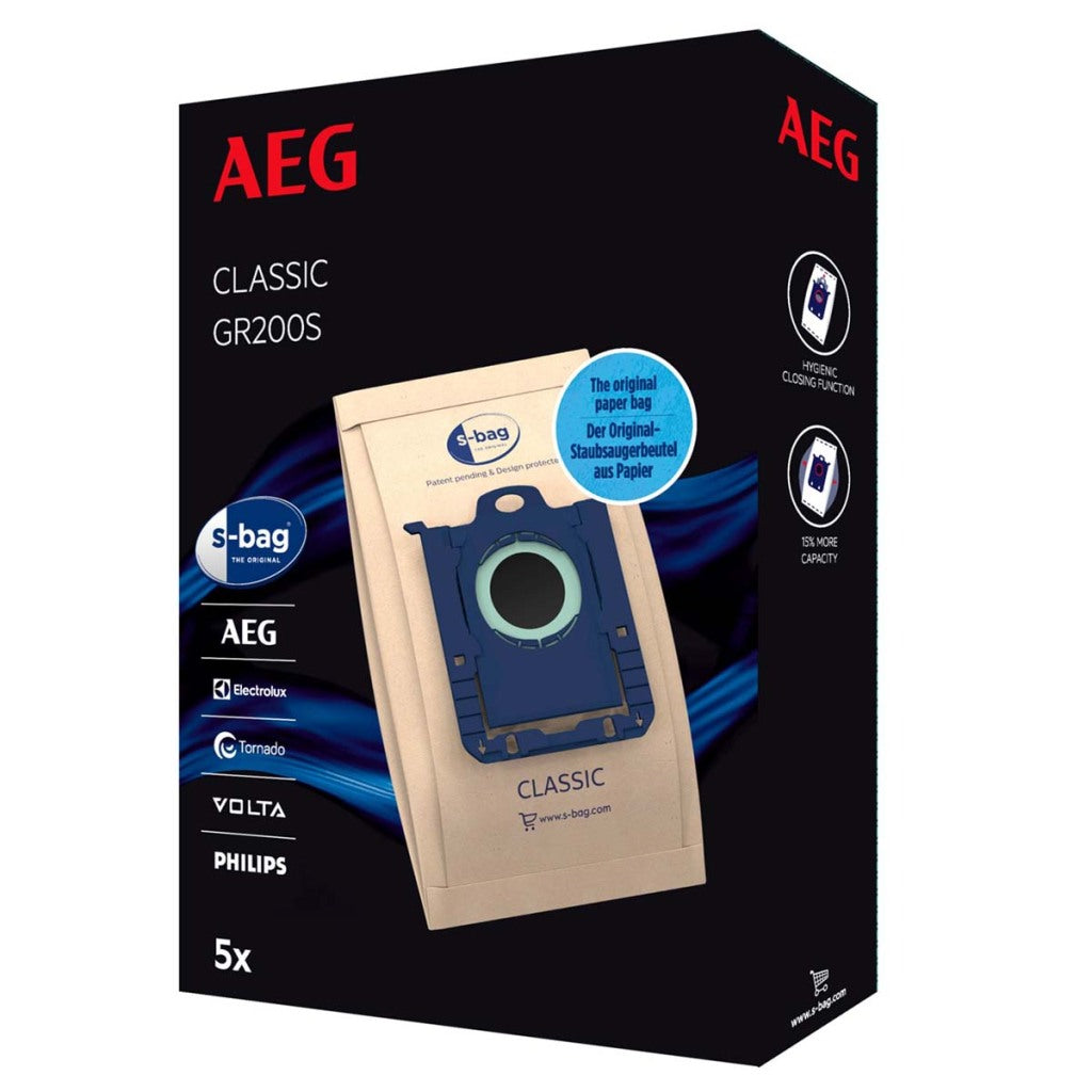 AEG AEG 9001684787 GR200S S-Bag Reg; 5 vacuum cleaner bags