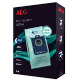 Aeg aeg gr206s s-bag anti-allergie stofzuigerzakken 4 stuks