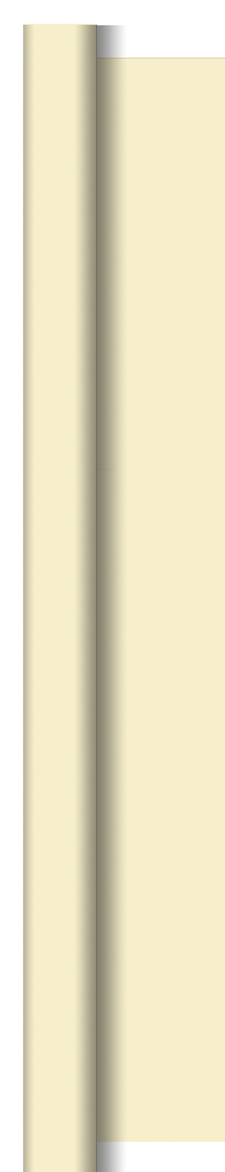 Duni-Tischdecke auf einer cremefarbenen Rolle, 118 cm x 8 Meter Papier
