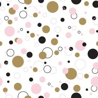 Duni Servietten Splashin Dots 3-lagig 33x33